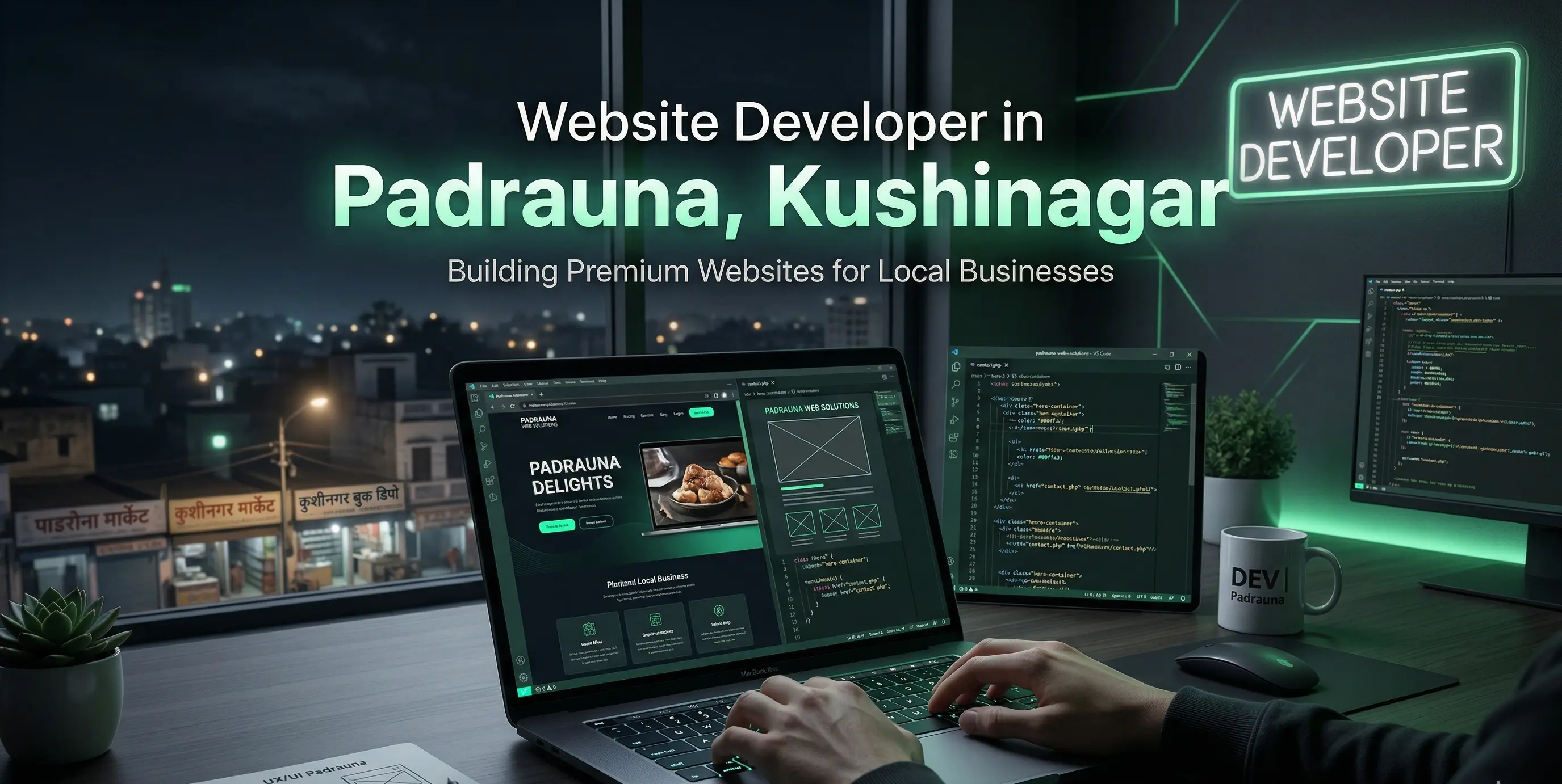Featured image for Website Developer Padrauna