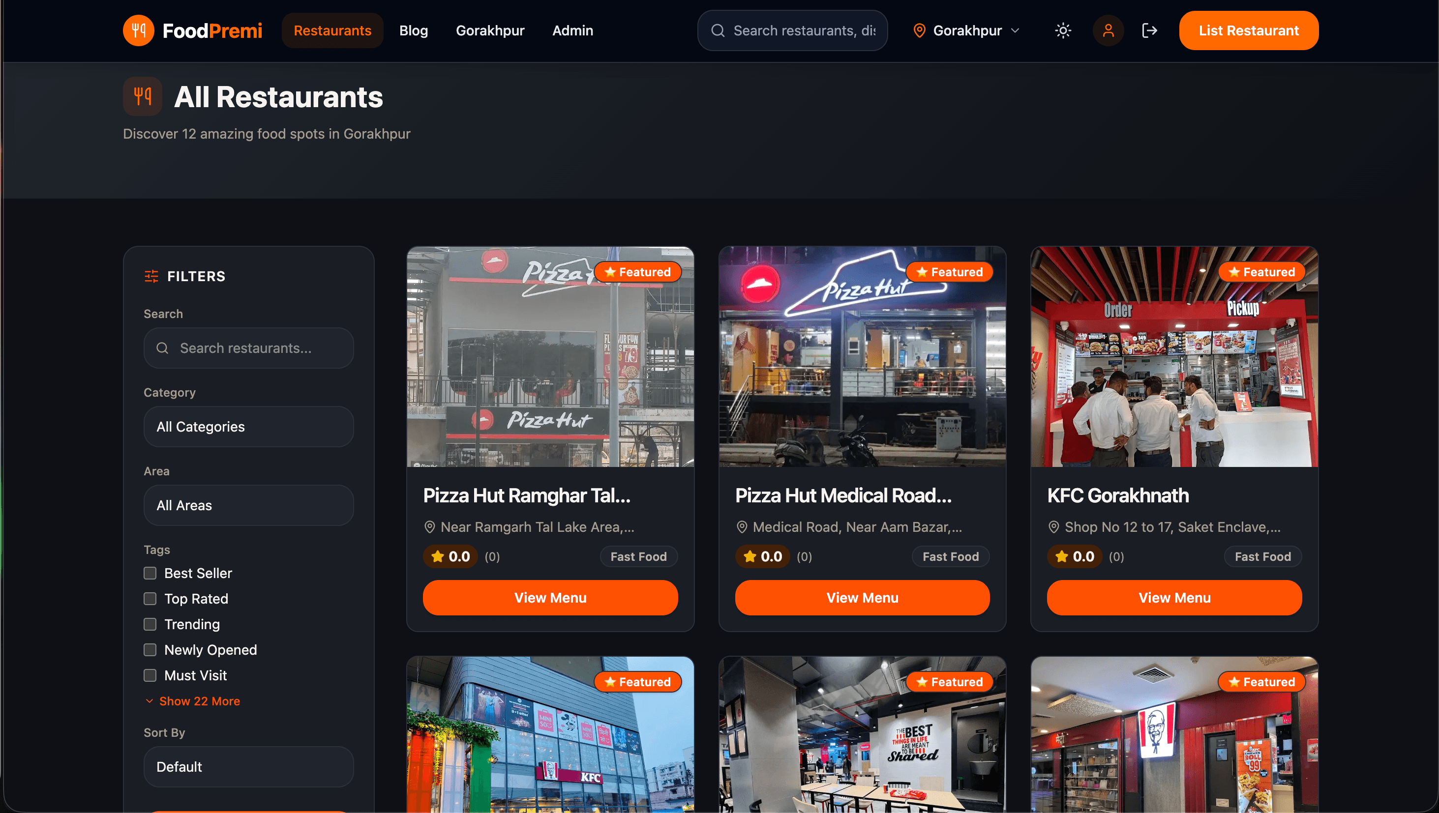 How I Built Food Premi –Gorakhpur Ka Food Platform