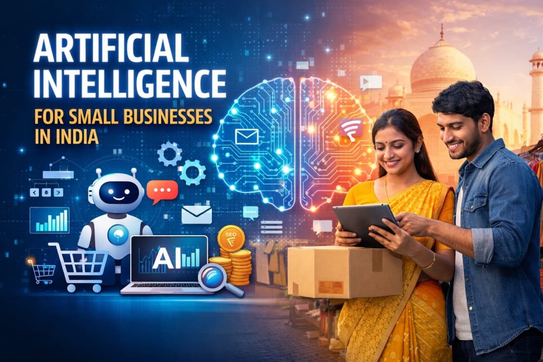 Artificial Intelligence for Small Businesses — Gorakhpur Website Wala blog