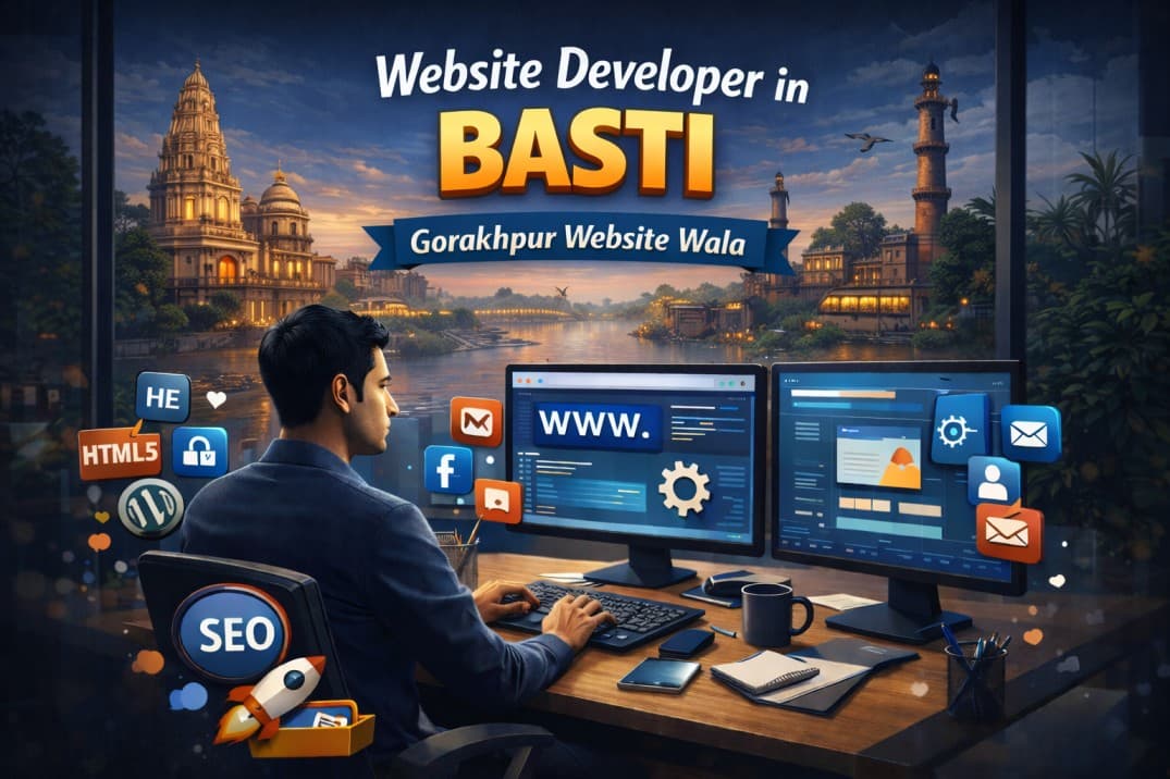 Website Developer in Basti — Gorakhpur Website Wala blog