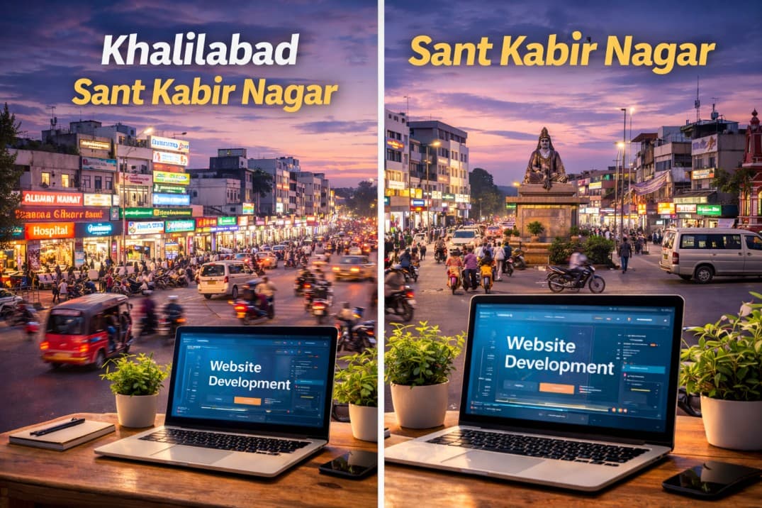 Website Developer in Khalilabad — Gorakhpur Website Wala blog