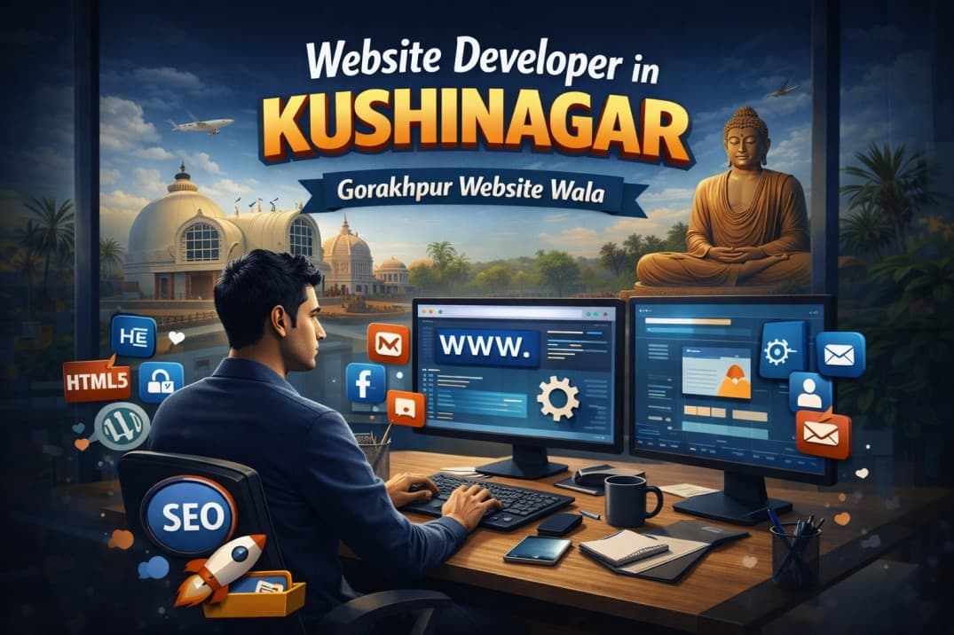 Website Developer in Kushinagar — Gorakhpur Website Wala blog
